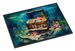 Treasure Chest Doormat Front Door Mat Indoor Outdoor Rugs For Entryway, Non Slip Washable Low Pile, 24H X 36W_maomaolike.com