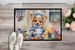 Corgi The Chef Doormat Front Door Mat Indoor Outdoor Rugs For Entryway, Non Slip Washable Low Pile, 24H X 36W_maomaolike.com