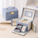 Jewelrybox Storage Box, Multi-layer Jewelry Storage, Mirror, Necklace, Ring, Jewelrybox_maomaolike.com