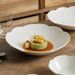 Petal Plate Household 2025 New High-end Club Hotel Restaurant Salad Ceramic Japanese-style Soup Noodle Bowl_maomaolike.com