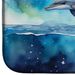 Dolphin In A Starry Sea Dish Drying Mat Absorbent Dish Drying Mat Pad For Kitchen Counter Dish Drainer Mat For Countertop, 14 X 21", Multicolor_maomaolike.com