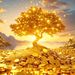 Fortune Tree Decorative For Living Room Entrance Background Bedroom Sticker Painting Paper Wall Covering_maomaolike.com