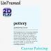 Pottery Definition Painting Poster, Witty Minimalist Text-based Poster, Humorous Pottery-themed Decor Ideal For Art Studios, Living Spaces_maomaolike.com