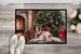 Brittany Cozy Christmas Doormat Front Door Mat Indoor Outdoor Rugs For Entryway, Non Slip Washable Low Pile, 24H X 36W_maomaolike.com