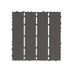Plastic Interlocking Deck Tiles,44 Pack Patio Deck Tiles,12"x12" Square Waterproof Outdoor All Weather Use, Patio Decking Tiles For Poolside Balcony Backyard, Grey_maomaolike.com