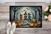 Calacas Skeletons Spooky Halloween Doormat Front Door Mat Indoor Outdoor Rugs For Entryway, Non Slip Washable Low Pile, 24H X 36W_maomaolike.com