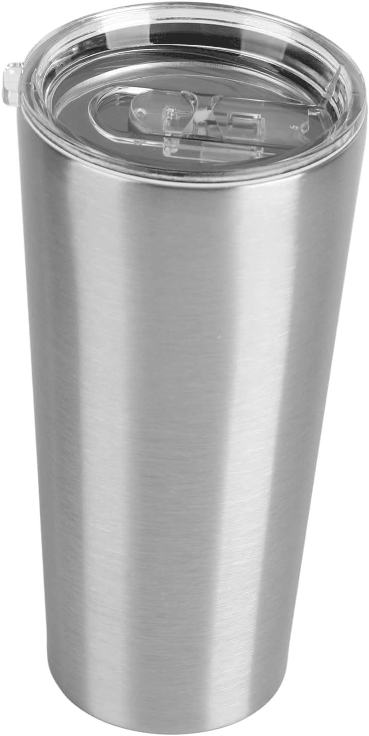 30oz Stainless Steel Mug Ice Bar Mug Coffee Mug With Clear Lid Travel Mug Double Wall Water Coffee Cup For Home, Office, Kitchen Outdoor Ideal For Ice Drinks/Hot Beverage_maomaolike.com