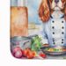 Cavalier Spaniel The Chef Memory Foam Kitchen Mat Machine Washable Anti-Fatigue Mat Cushion Comfort Bath Mat Or Kitchen Rug_maomaolike.com
