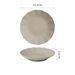 Vintage Style Ceramic Household Dish Large Lotus Leaf Edge Presentation Western Food Plate Coarse Pottery Unglazed_maomaolike.com