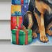 German Shepherd Christmas Reindeer House Flag Large Porch Sleeve Pole Decorative Outside Yard Banner Artwork Wall Hanging, Polyester, House Size, Multicolor_maomaolike.com