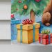 Chocolate Toy Poodle Christmas Reindeer House Flag Large Porch Sleeve Pole Decorative Outside Yard Banner Artwork Wall Hanging, Polyester, House Size, Multicolor_maomaolike.com