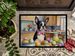 Decorating Easter Boston Terrier Doormat Front Door Mat Indoor Outdoor Rugs For Entryway, Non Slip Washable Low Pile, 24H X 36W_maomaolike.com