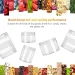 50Pcs Empty Plastic Jars Cosmetic Herbs 30/50/60/80/100/120/150ml Crafts Storage Face Clear Can Tin Cream Food Container Bottles_maomaolike.com