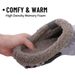 Kidmi Fashion Fur Winter Fuzzy Garden Soft Waterproof For Men Indoor And Outdoor Antiskid Houes Shoes_maomaolike.com