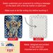 Dandie Dinmont Terrier My Angel Porcelain Ornament Christmas Tree Hanging Decorations For Home Christmas Holiday, Rectangle, Gift, Multicolor_maomaolike.com