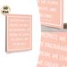 Inspirational Quote Painting Poster, Soft Pink Minimalist Typographic Poster, Positive Inclusive Message Creates Warm Atmosphere, Ideal For Office_maomaolike.com