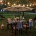 9-foot Outdoor Umbrella, Outdoor Furniture With Pushbutton Tilt And Hand Crank Patio Table Umbrella For Commercial And Residential Pool Beach Yard Umbrellas With 8 Sturdy Ribs_maomaolike.com