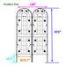 2 Pack Metal Garden Trellis 71" X 19.7" Rustproof Trellis For Climbing Plants Outdoor Flower Support_maomaolike.com