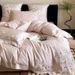 Autumn Winter 100S Long Staple Brushed Four-Piece Set American Floral Embroidery Pure Cotton Warm Duvet Cover Bedding_maomaolike.com