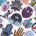 Magic Evil Eye Iron On Patches For Clothing Thermoadhesive Patches Embroidery DIY Ironing Stickers Diamond Fusible Patch_maomaolike.com