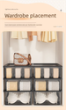Lidded Underwear Organizer, Thickened Multi-Compartment Box For Socks & Bras, 3-Piece Set With Dividers_maomaolike.com