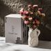 Nature Inspired Ceramic Vase Textured Decor For Elegant Living_maomaolike.com