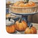 Bichon Frise Fall Kitchen Pumpkins Memory Foam Kitchen Mat Machine Washable Anti-Fatigue Mat Cushion Comfort Bath Mat Or Kitchen Rug_maomaolike.com
