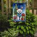 Bichon Frise Christmas Reindeer Garden Flag Mailbox Flag Decorative Yard Flag Banner Outside Patio Artwork Yard Flower Beds, Garden Size, Multicolor_maomaolike.com