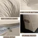 Triangle Reading Cushion With A Button-180x50x20cm_maomaolike.com