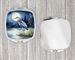 Blue Heron Under The Moonlight Compact Mirror Decorative Travel Makeup Mirror For Women Girls Gifts Pocket Makeup Mirror Folding Handheld_maomaolike.com