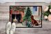 Irish Setter Cozy Christmas Doormat Front Door Mat Indoor Outdoor Rugs For Entryway, Non Slip Washable Low Pile, 24H X 36W_maomaolike.com