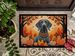 Weimaraner Fall Doormat Front Door Mat Indoor Outdoor Rugs For Entryway, Non Slip Washable Low Pile, 24H X 36W_maomaolike.com