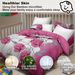 9 Piece Soft All-Season Washed Microfiber Cover Set , Queen/King/Calking Bedding Set With Pillowcases,Bedspread Print Curtains & Solid Curtains,Print, Moisture-Wicking, Soft ,Cooling, Easy Care_maomaolike.com