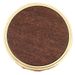 Inlaid Copper Wooden Black Ebony Solid Wood Cup Holder Creative Household Coaster Heat Insulation Mat Kung Fu Tea Set Accessories_maomaolike.com