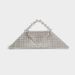 Pearl Handheld Fashion Triangle For Women 2026 New Korean Version Ins Trendy Stylish Woven Versatile Shoulder Bag_maomaolike.com