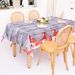 Creative Printing Tablecloth Table Runner Christmas Desktop Decoration Supplies_maomaolike.com