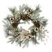 Christmas Wreath 20 Inch Christmas Door Decorations Wreath With Warm Lights_maomaolike.com