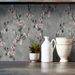 3D Printed Emerald Floral Wallpaper PVC Moisture-Proof Self-Adhesive Paper For Bedroom Living Room TV Background_maomaolike.com