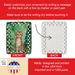 Safari Cat By The Christmas Tree Porcelain Ornament Christmas Tree Hanging Decorations For Home Christmas Holiday, Rectangle, Gift, Multicolor_maomaolike.com