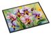 Orchids In Watercolor Doormat Front Door Mat Indoor Outdoor Rugs For Entryway, Non Slip Washable Low Pile, 24H X 36W_maomaolike.com