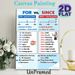 English Grammar For Vs Since Painting Poster, Clear Color-coded Educational Poster, Assists With Mastering Preposition Usage For Language Classrooms_maomaolike.com