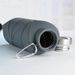 LUSQI 700ml Travel Outdoor Sports Silicone Folding Rhombus Bottle Portable Drop-Proof Water Steel Lid Telescopic Cup_maomaolike.com