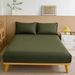 Solid Color Bed Sheet Mattress Dust Cover_maomaolike.com