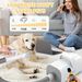 Dog Dryer,4 In 1 Dog Hair Dryer With Smart Handle, 90m/s High Velocity Negative Ion Dog Blow Dryer, Adjustable Airflow Speed And Temperature Pet Dryer For Dog Cat_maomaolike.com