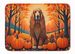 Afghan Hound Fall Memory Foam Kitchen Mat Machine Washable Anti-Fatigue Mat Cushion Comfort Bath Mat Or Kitchen Rug_maomaolike.com