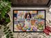 Decorating Easter English Springer Spaniel Doormat Front Door Mat Indoor Outdoor Rugs For Entryway, Non Slip Washable Low Pile, 24H X 36W_maomaolike.com