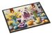 Decorating Easter Pit Bull Terrier Doormat Front Door Mat Indoor Outdoor Rugs For Entryway, Non Slip Washable Low Pile, 24H X 36W_maomaolike.com