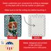 Nova Scotia Duck Toller Christmas Porcelain Ornament Christmas Tree Hanging Decorations For Home Christmas Holiday, Rectangle, Gift, Multicolor_maomaolike.com