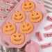 13pcs, Fun Halloween Pumpkin Cookie Cutters - 6 Different Facial Expressions - Plastic Pastry Molds - Baking Tools and Kitchen Accessories_maomaolike.com