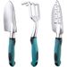 Garden Supplies Agricultural Tool Set Three Piece Aluminum Alloy Garden Tool Set Gardening Tools_maomaolike.com